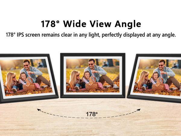FRAMEO 10.1 Inch Smart WiFi Digital Photo Frame Digital Picture Frame