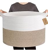 MEGASKET Large Rope Storage Basket, 22