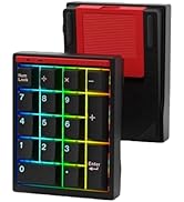 ZMX YUMI17 Mechanical Number Pad,VIA/QMK Programmable Macro Numpad Aluminum Quick Realease Hot Sw...