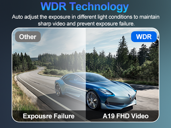 dash cam front and rear