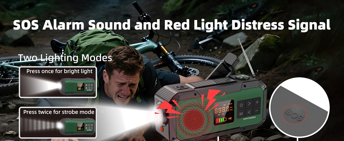 SOS Alarm + Lighting