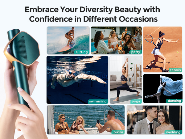 hair removal for different occations