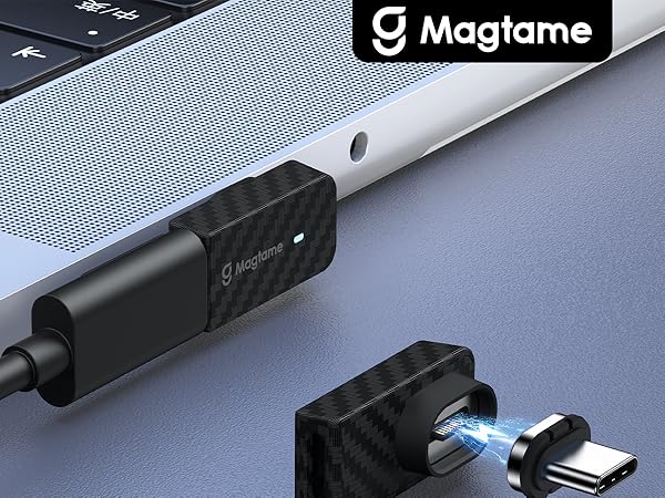 right angle Display adapter usb c to usb c cable carbon fiber