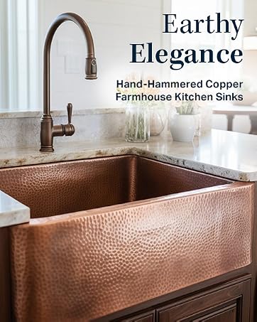 Copper Kitchen Sink