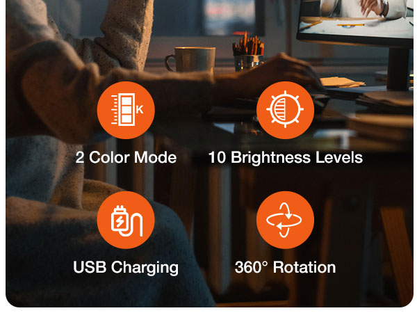 4 inch ring ligh for laptop and computer