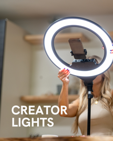 Lume Cube Content Creator Lights for social media ring lights