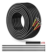 NAOEVO 16 Gauge Wire 3 Conductor Wire