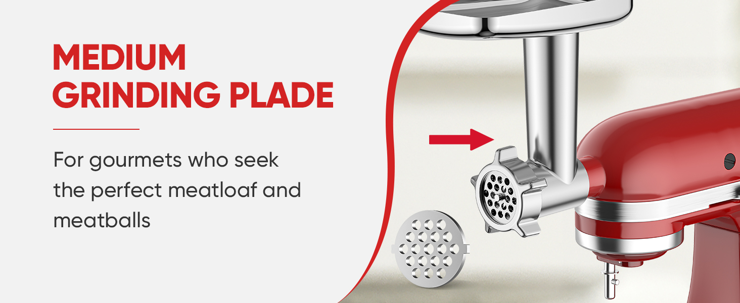 Meat Grinder Attachment for KitchenAid Stand Mixer