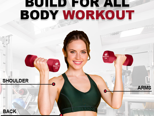 20lb 15lb lb neoprene hex easy grip anti slip roll workout dumbbells weights pairs home gym set