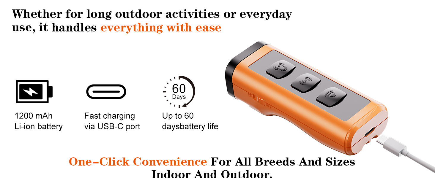 Dog Bark Deterrent Devices Rechargeable