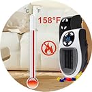 Overheat protection safe heater