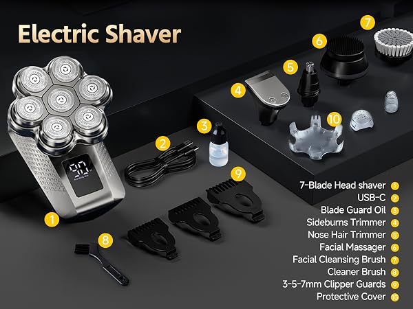 Electric Shavers for Bald Men