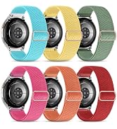 Stretchy Bands Compatible with Samsung Galaxy Watch 7 6 4 5 Band 40mm 44mm/Watch 6 4 Classic 47mm...