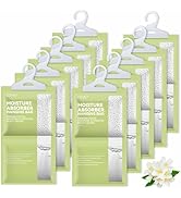 CLEVAST Moisture Absorbers Packets 10 Pack, Dehumidifier Bags for Closet, Unscented Hanging Humid...