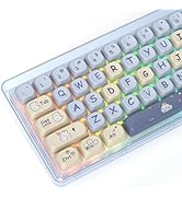 iTastatur Keycaps 60 Percent PBT Keycaps for Mechanical Keyboard - 139 Key Keycaps, Dye-Sublimati...