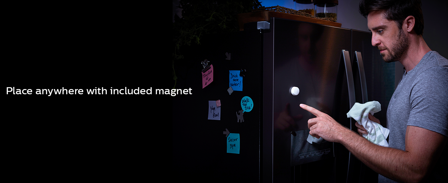 Philips;Hue;smart button;smart home;LED;connected lighting;app set-up;accessories;customize;magnet