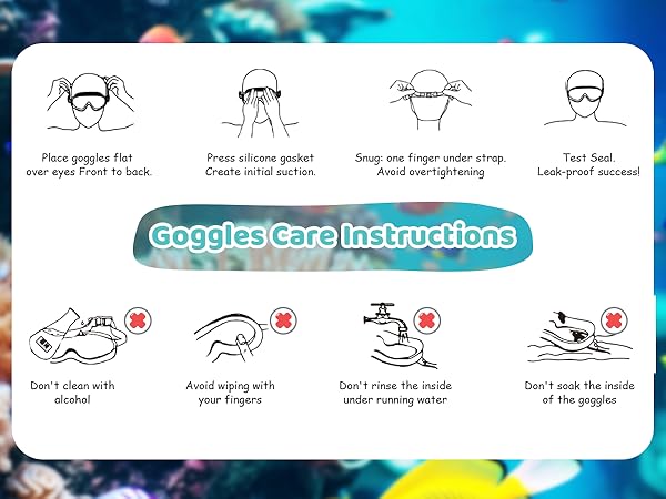 dk02 kids swim goggles