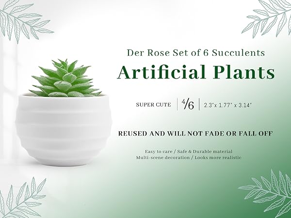 Small Fake Plants