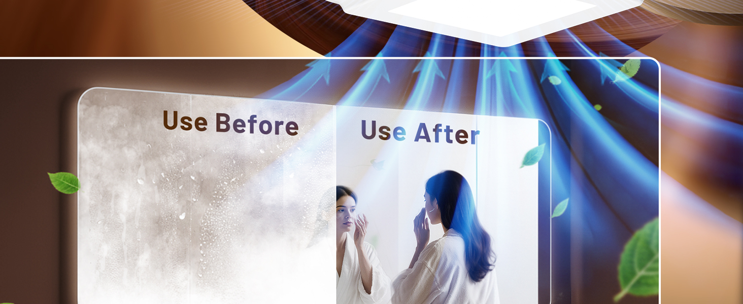 bathroom exhaust fan with light