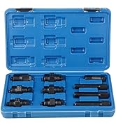 DAYUAN Motorcycle Flywheel Puller with 10Pcs Different Sizes of Pullers Compatible with Small Eng...
