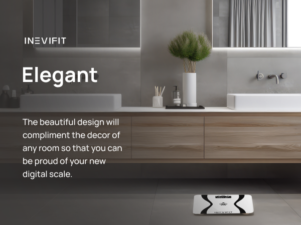 I-BA001W - INEVIFIT - Best Body Analyzer Scale - Premium A+ - Mobile