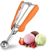 TJ POP Extra Small Cookie Scoop, 1 Teaspoon/ 5 ml/ 1 oz Mini Cookie Scoop for Baking 25 mm, for M...