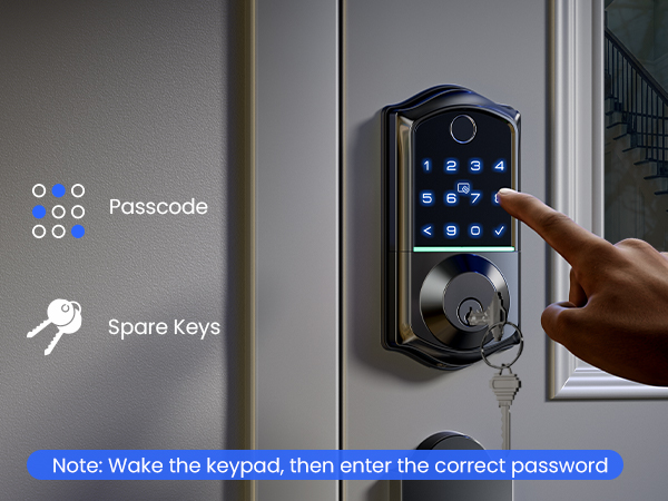 Veise Fingerprint Smart Door Lock