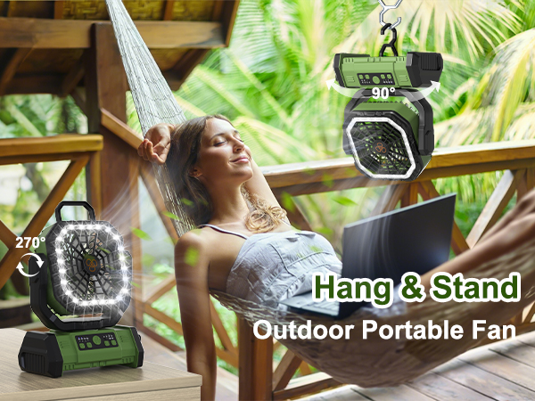 battery fan