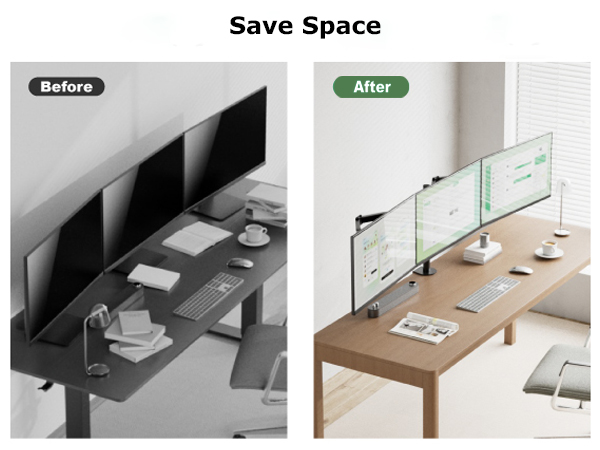 Triple Monitor Mount