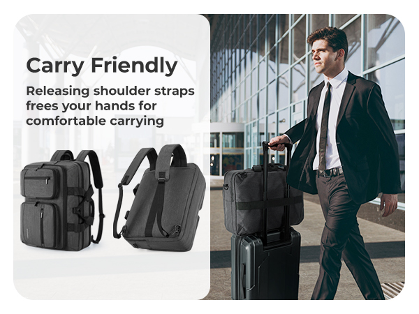 BAGSMART Laptop Bag for Men