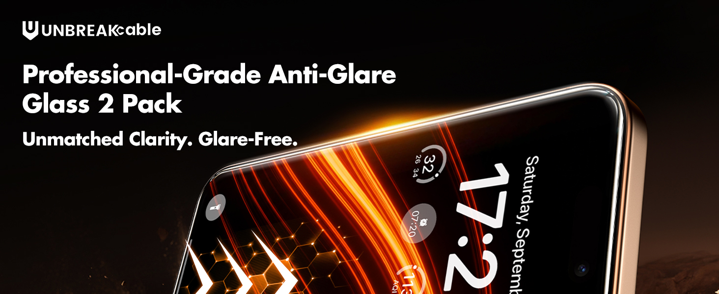 Anti-Glare Screen Protector for iPhone 16 Pro Max