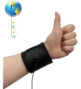 EMIKITS Grounding Wrist Strap,Black Grounding Wristband Improves Sleep Reduces Pain and Inflammat...