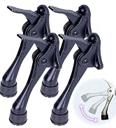 One Touch Kickdown Door Stopper, Door Holder, Heavy Duty Door Stops, Bottom of Door, Height-Adjus...