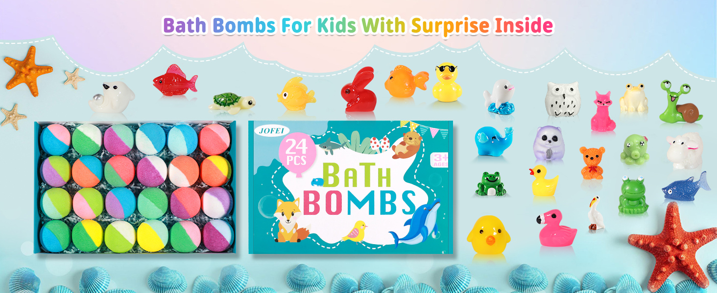 bath bombs for kids bath bombs bath toys kids easter basket stuffers easter gifts for kids 3-5