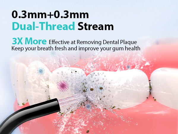 Water Dental flosser pick