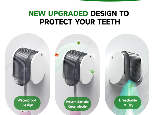 tooth brush holder for bathroom
