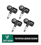 CDWTPS TPMS Sensor,315MHZ Tire Pressure Monitor System 4-Pack for Toyota| Lexus| Scion Replaces#4...