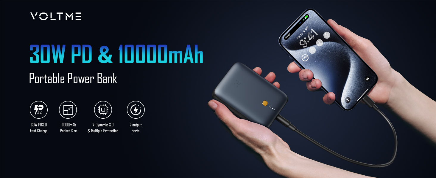 VOLTME 30W PORTABLE POWER BANK