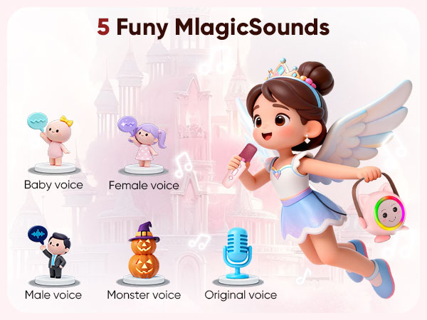 Mini Karaoke Machine Toy for Kids