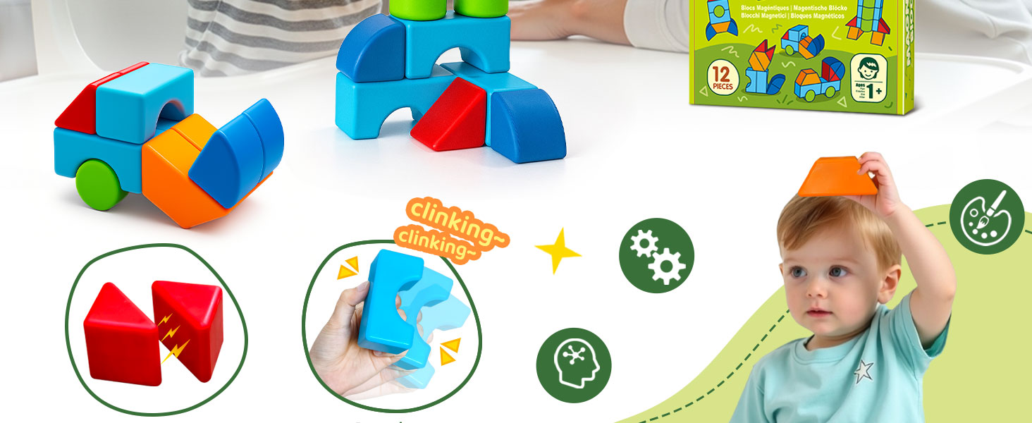 magnetic blocks for kids age 1-3