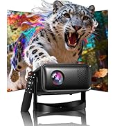 Smart Projector with WiFi and Bluetooth, UCOCARE Mini Portable Projector 4K Supported, Native 108...