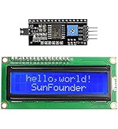 SunFounder IIC/I2C/TWI LCD1602 Display Module Compatible with Arduino and Raspberry Pi