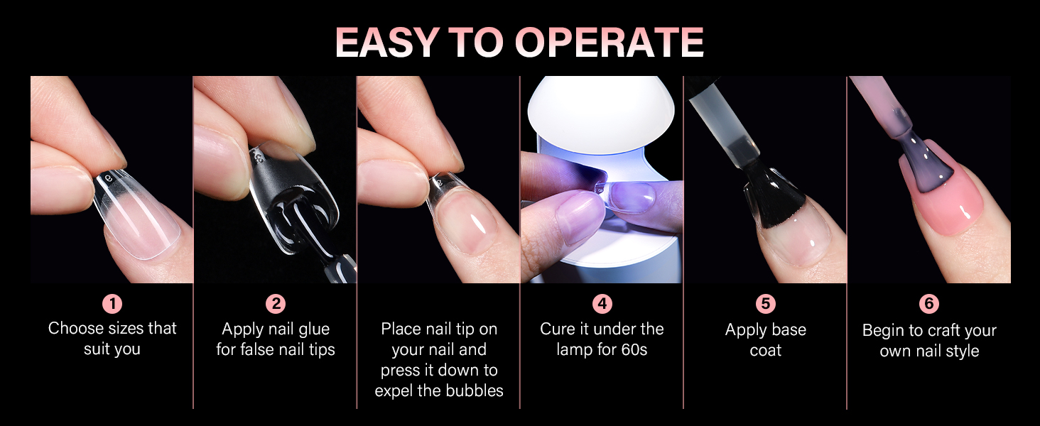 fake nail extensions