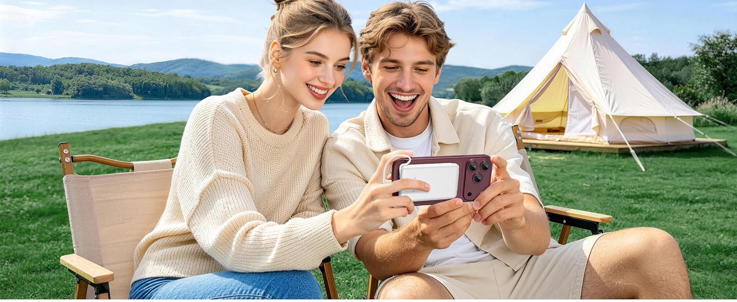 5000mah Ultra Slim Power Bank Pocket Size Mini Portable Charger Travel Essential Phone Charger