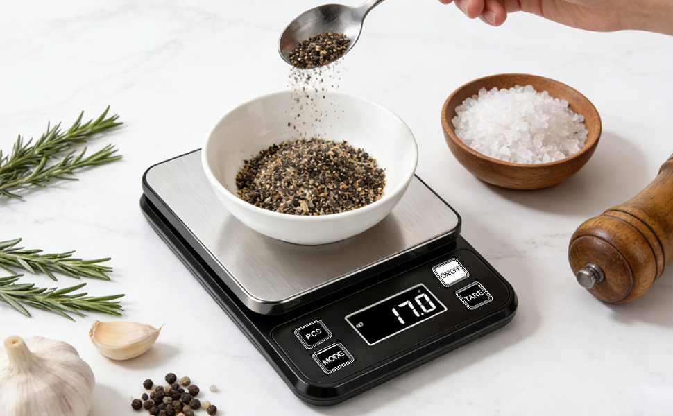 IP67 Waterproof Digital Kitchen Scal 10kg/0.1g High Precision Food Scale