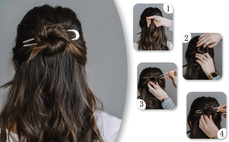 French Hair Pins for Thick Hair