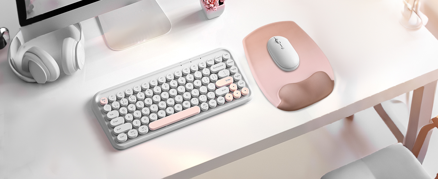 Mouse Pad with Wrist Rest Support