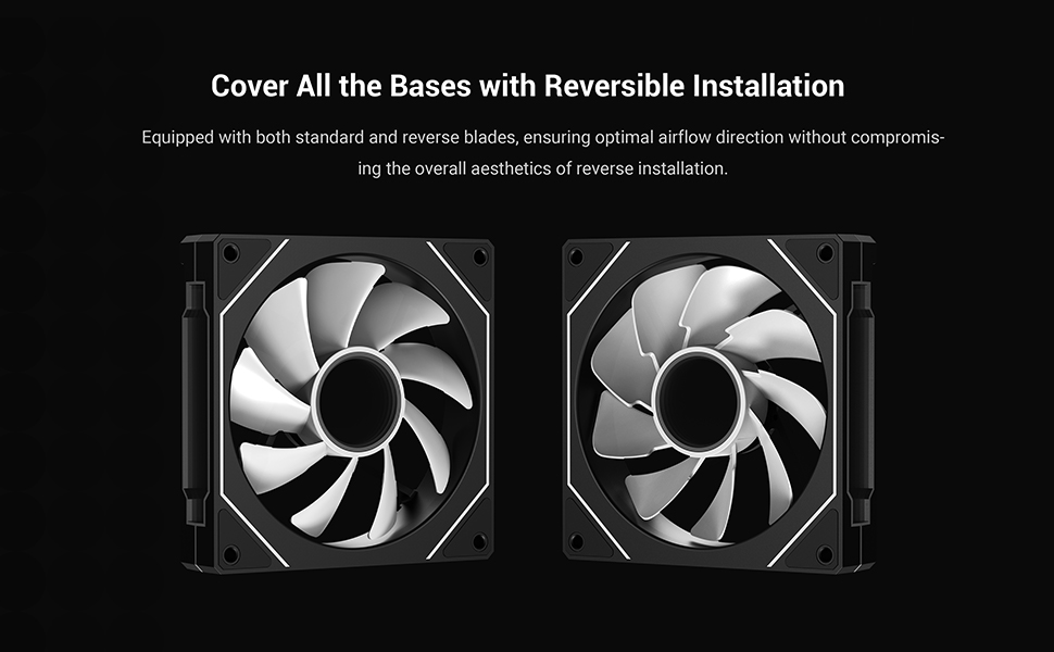 Ocypus Gamma F12 ARGB Cooling Fan