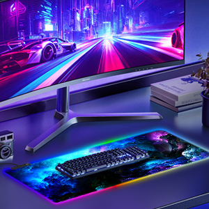 rgb large mouse pad