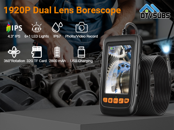 Endoscope Camera with Light